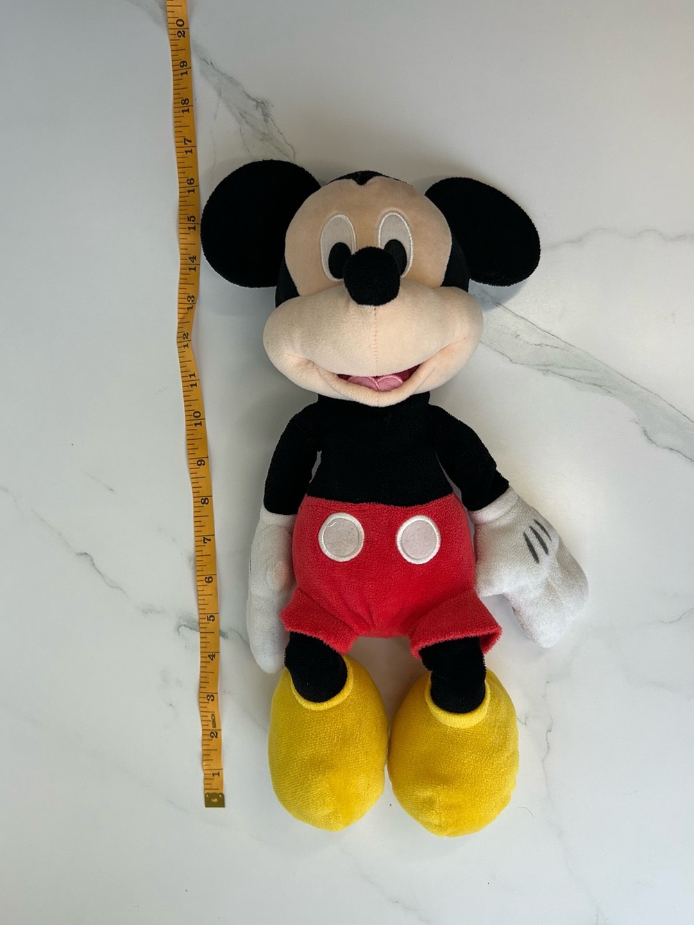 Classic Black & Red Mickey Mouse Plush Toy by - Picture 3 of 4